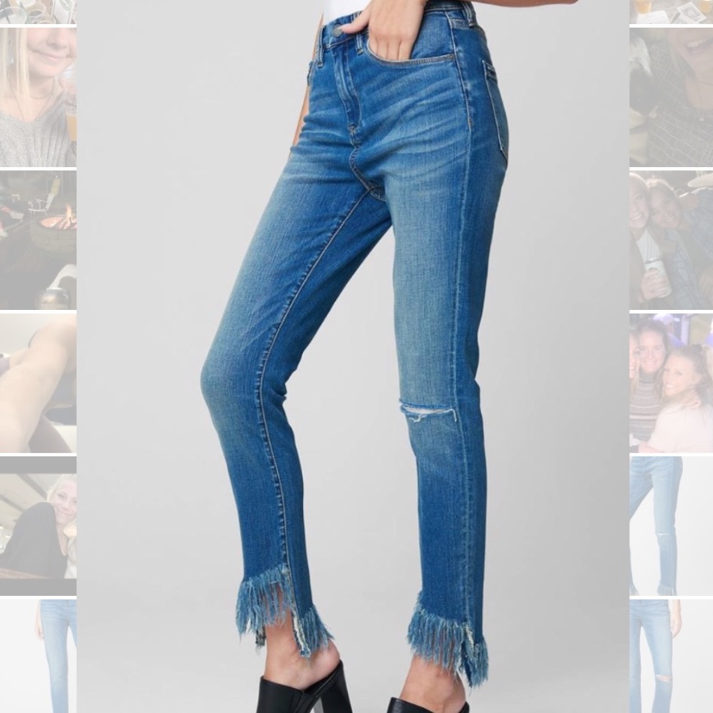 BlankNYC fringe jeans - Picture 3 of 6